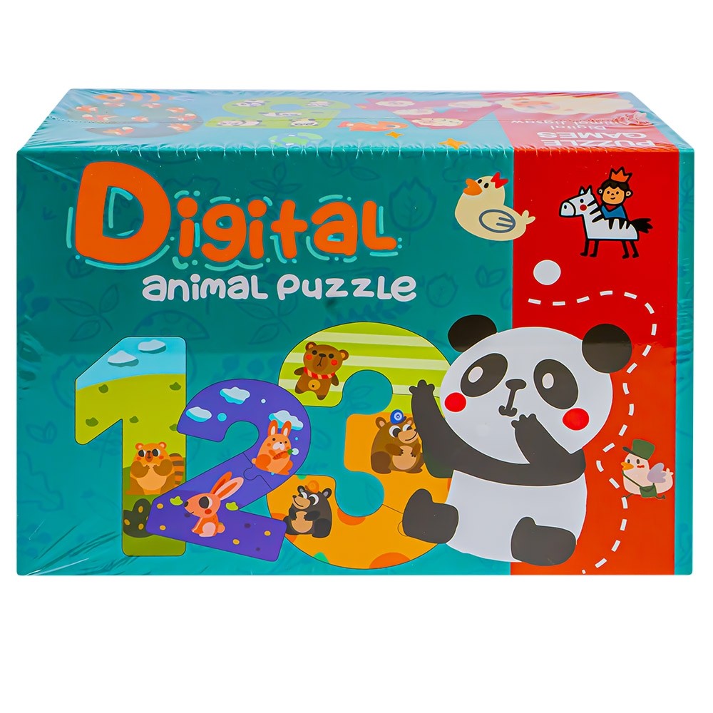 Puzzle din lemn, Cifre ZSB-2101 57.983193
