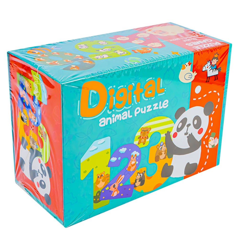 Puzzle din lemn, Cifre ZSB-2101 57.983193