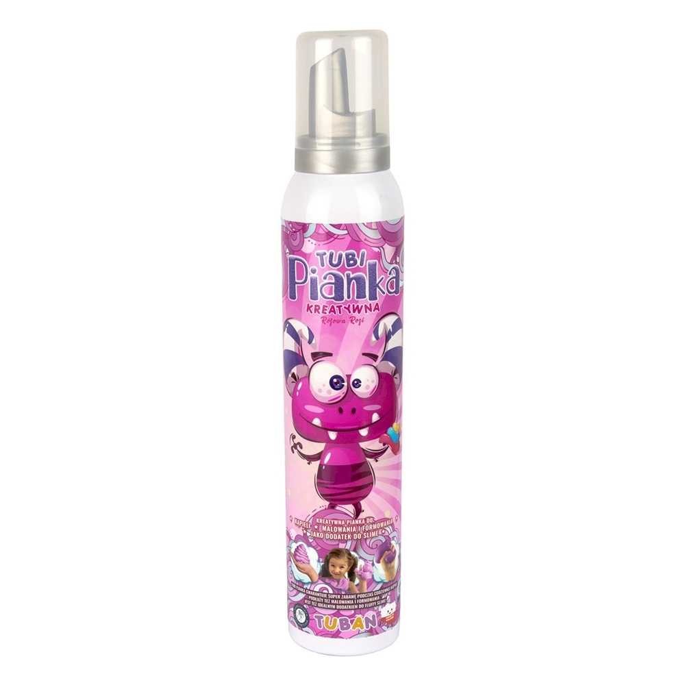Spuma creativa TUBI, 200 ml, Roz TU3412 29.411765