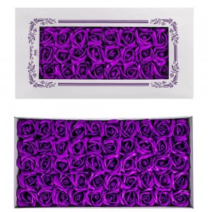 Trandafiri decorativi, din sapun, 50 buc/set - MOV 11-20 55.462185