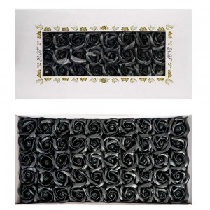 Trandafiri decorativi, din sapun, 50 buc/set - NEGRU 11-18 55.462185