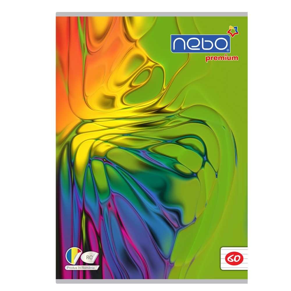 Caiet A4 60 file, NEBO Premium, 80 g, DR 16509 5.042017