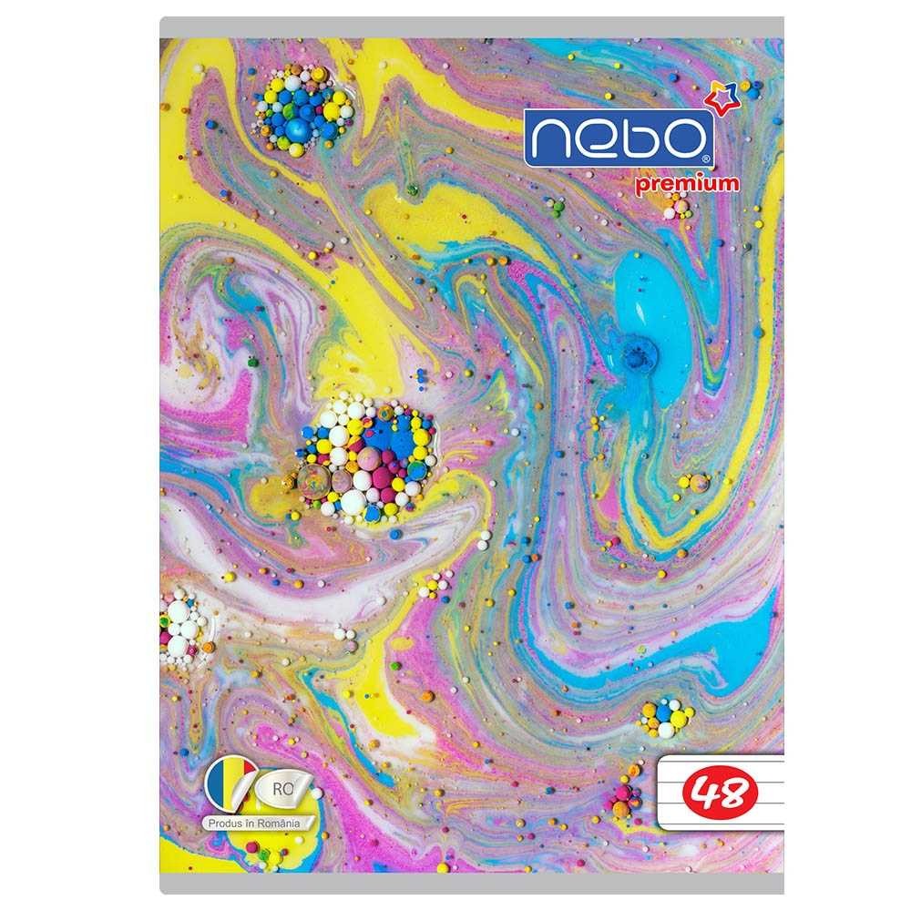 Caiet A5 48 file, NEBO Premium, 80g, DR 16512 2.521008