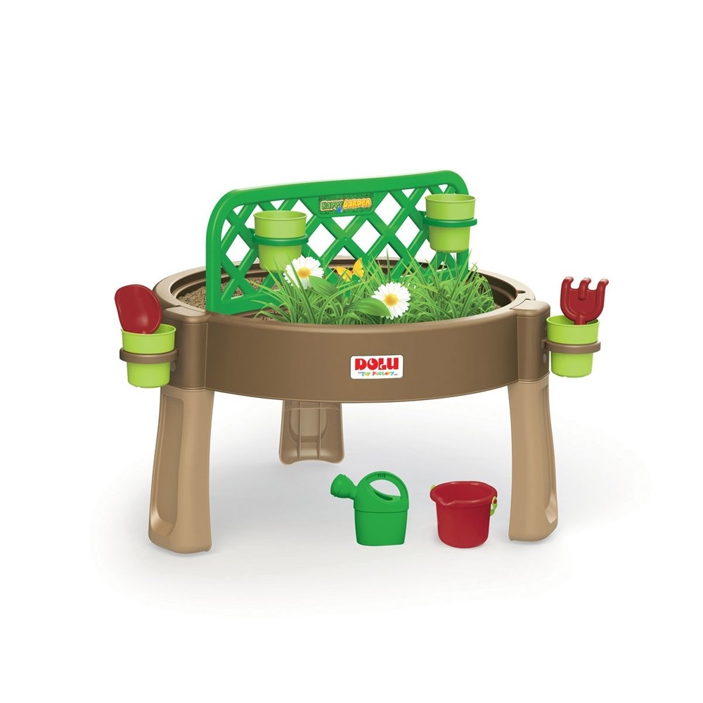 Masuta activitati, 4 in 1: Gradinarit/apa/nisip/creativitate - Dolu 3076 251.260504