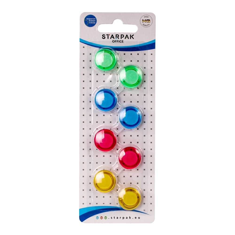 Magneti Pastel, 20 mm, 8 buc/set - STARPAK 471017 5.042017