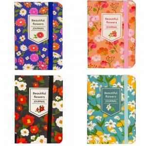 Notes A5 cu elastic, 80 file, Beautiful flowers 3783-9L 14.705882