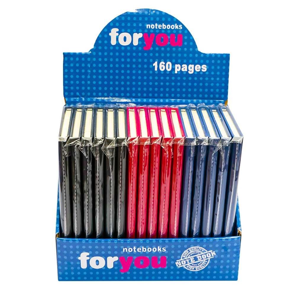 Notes A5 cu elastic, 80 file, Diverse culori 5603-4 14.285714