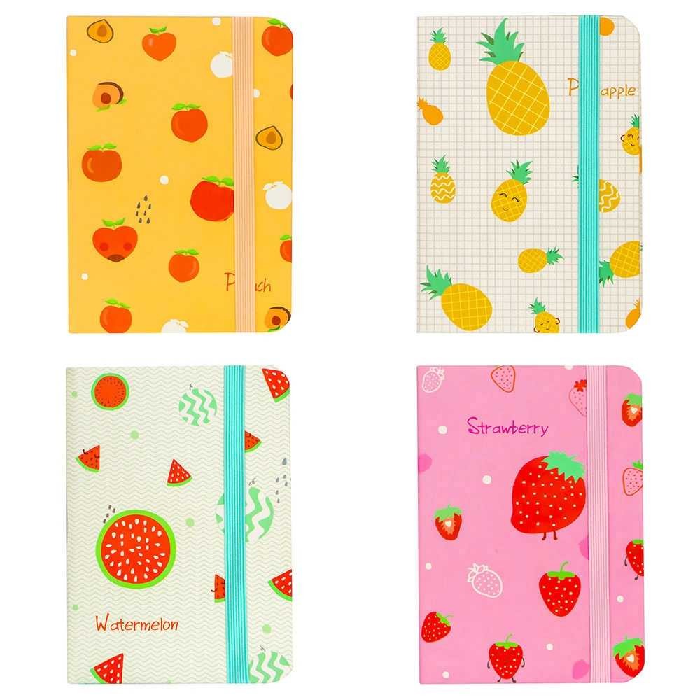 Notes A5 cu elastic, 80 file, Fructe 3783-41L 14.705882