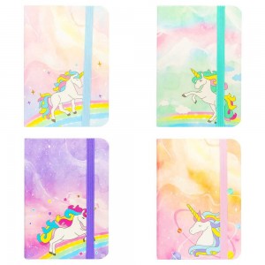 Notes A5 cu elastic, 80 file, Unicorn 3783-55L 14.705882