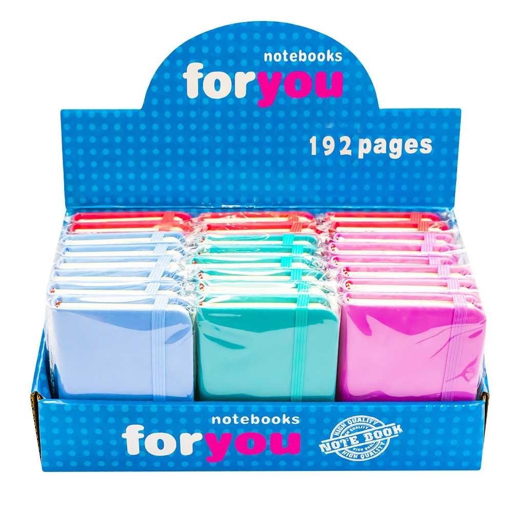 Notes A6 cu elastic, 96 file, Diverse culori 5602-3 10.084034