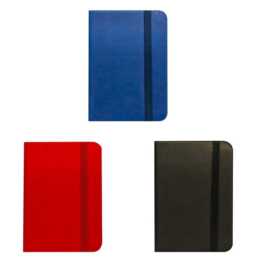 Notes A6 cu elastic, 96 file, Diverse culori 5602-4 0