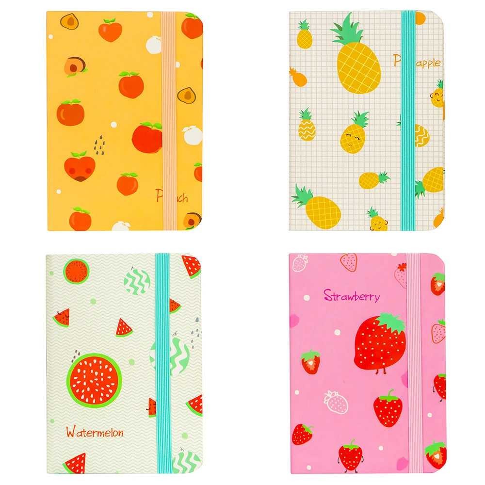 Notes A6 cu elastic, 96 file, Fructe 3782-41L 0