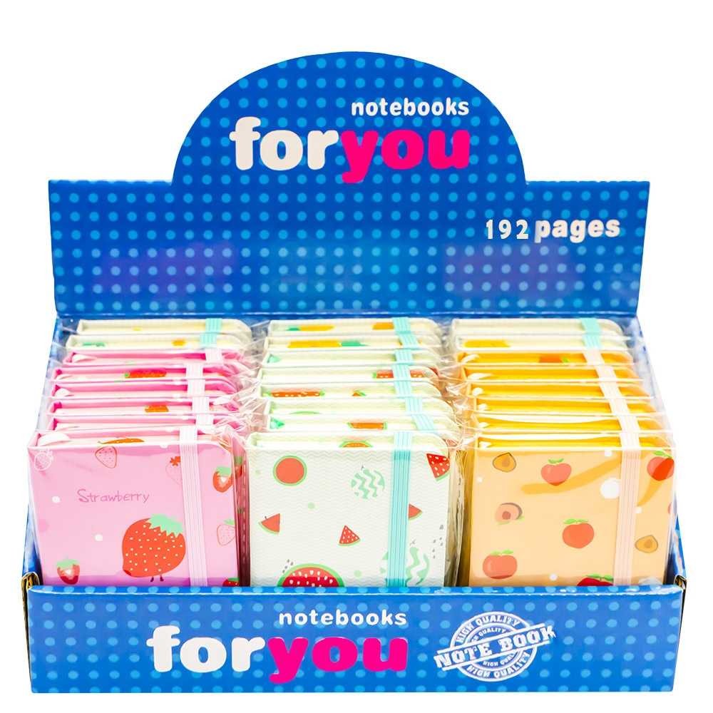 Notes A6 cu elastic, 96 file, Fructe 3782-41L 0