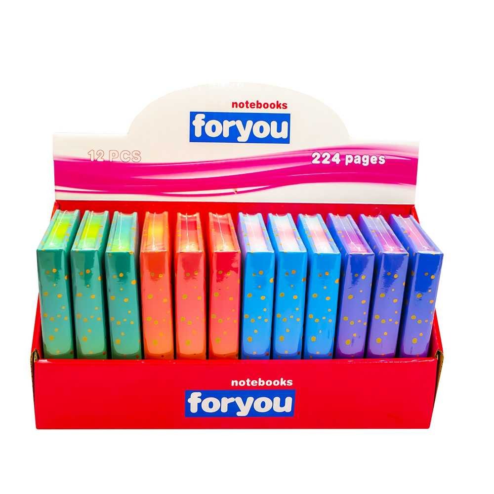 Notes A6 cu magnet, 112 file, Diverse culori 9301-4 16.806723