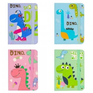 Notes A7 cu elastic, 80 file, Dino 3781-59L 5.882353