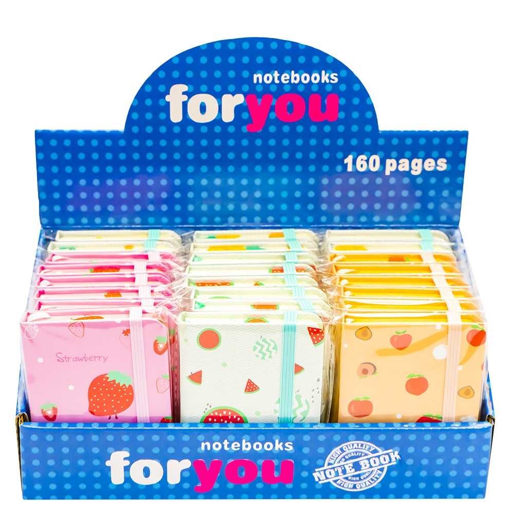 Notes A7 cu elastic, 80 file, Fructe 3781-41L 5.882353