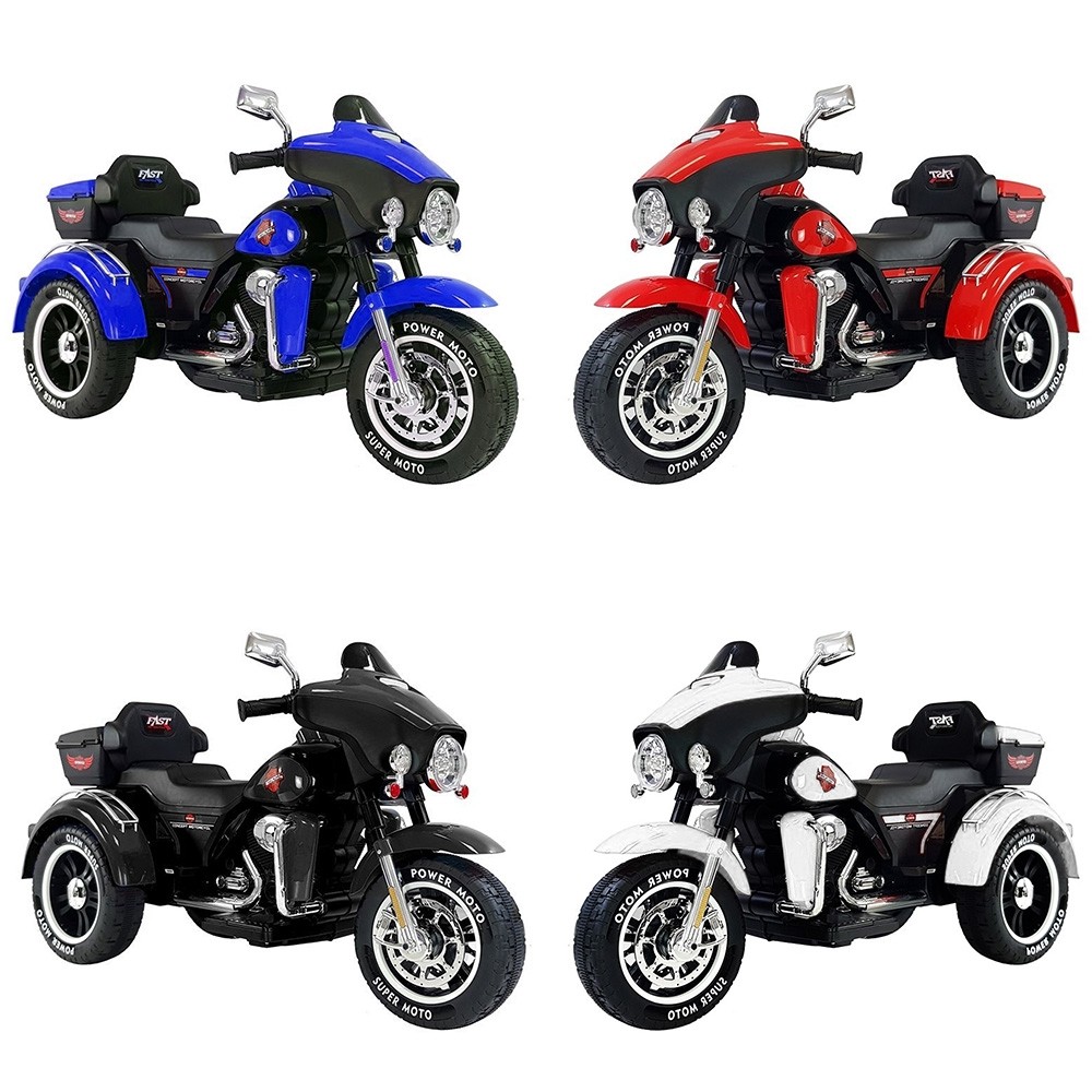 Motocicleta cu acumulator, 2 motoare, 12V, 4A M-1229 0