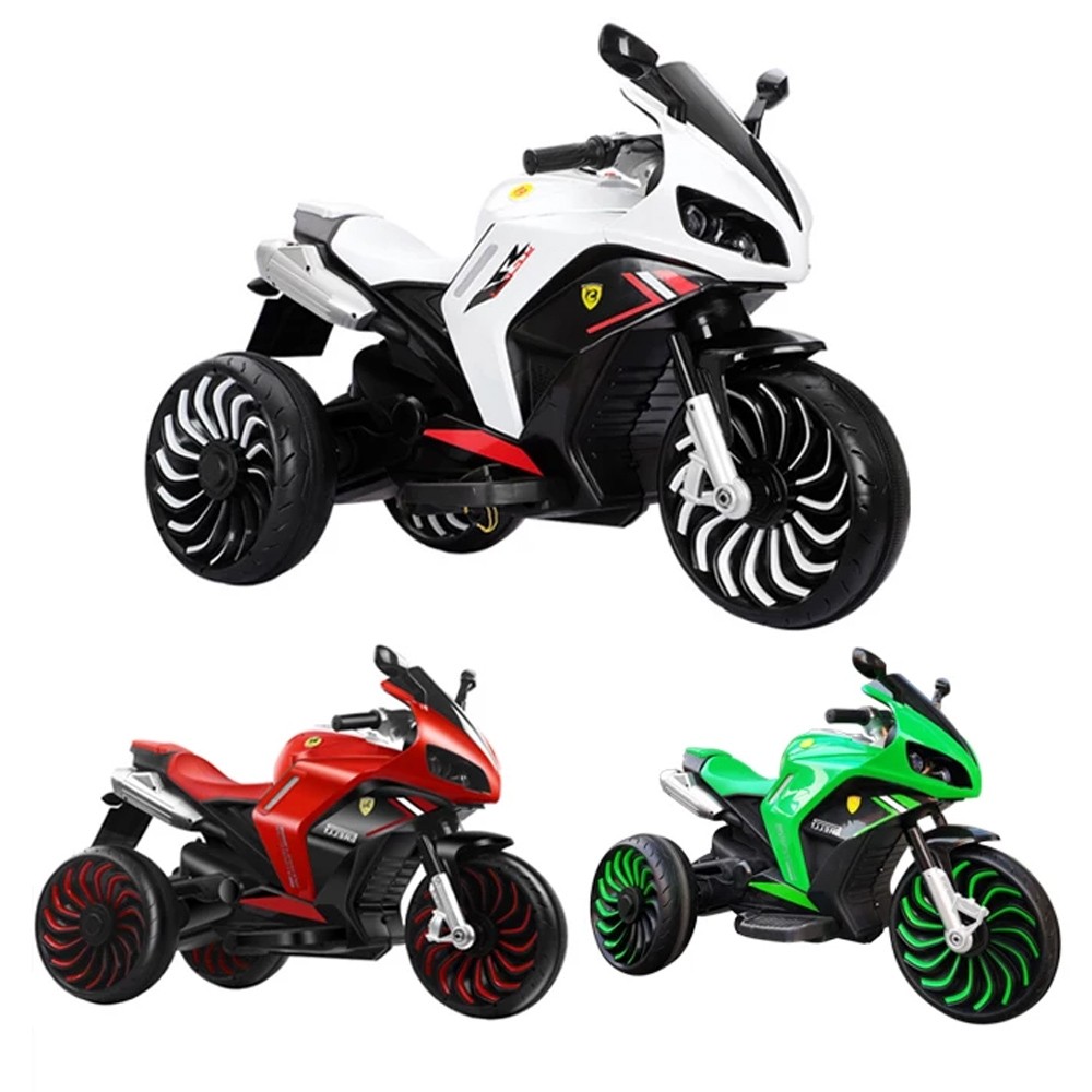 Motocicleta cu acumulator, 1 motor, 12V, 7A M-1301 1066.386555