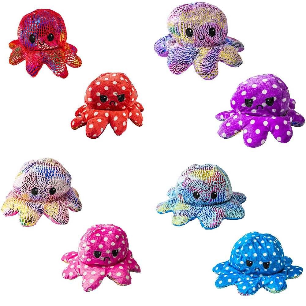 Jucarie reversibila din plus, Caracatita, 20 cm CA-20-1 0