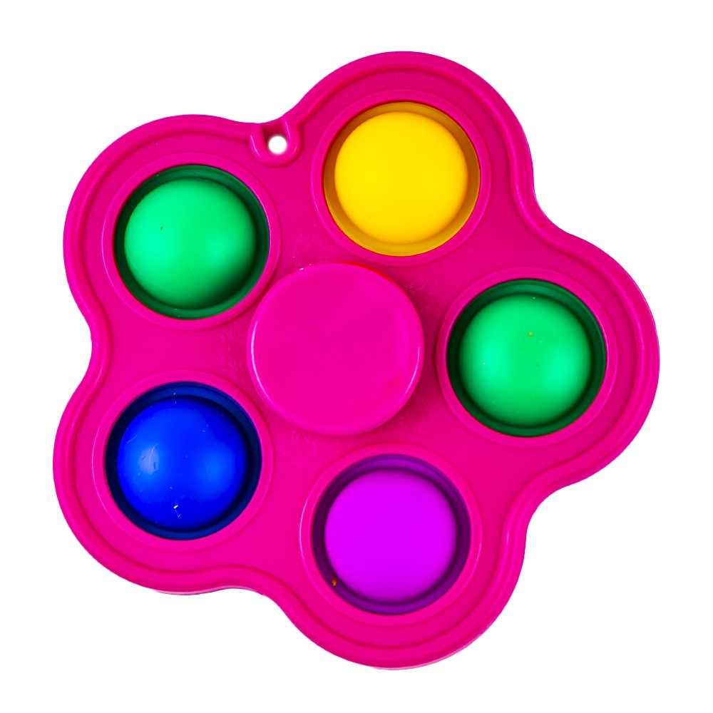 Jucarie senzoriala, antistres, tip spinner, 8x8x1 cm 44570 0
