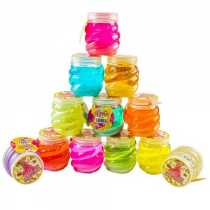 Slime in borcan, fructe + sclipici, 140 ml GL61025U 6.302521