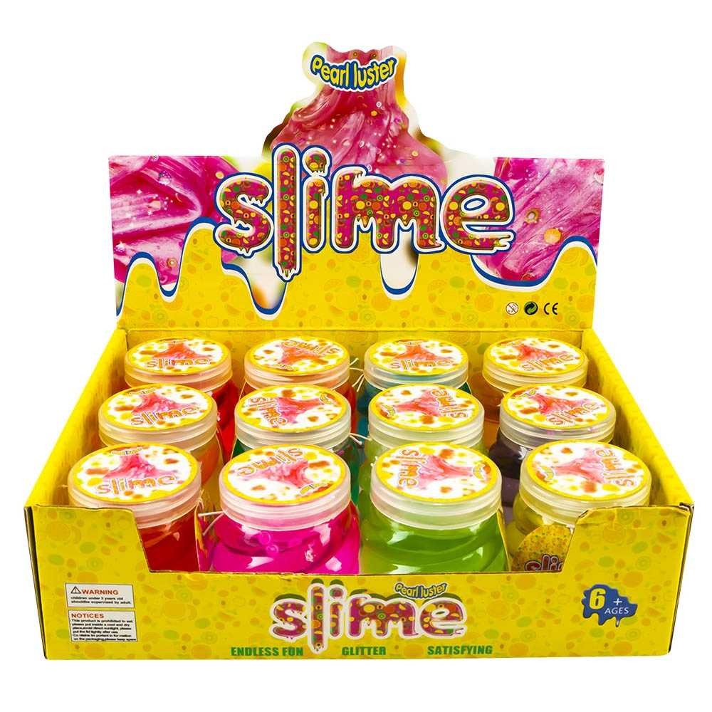 Slime in borcan, fructe + sclipici, 140 ml GL61025U 6.302521
