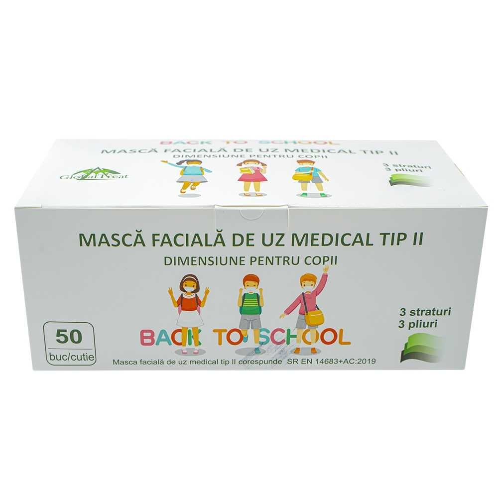 Masca faciala, tip II, pentru copii, roz 0.840336