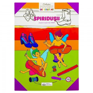 Carte de colorat B5, 16 pagini, Spiridusii 2.521008