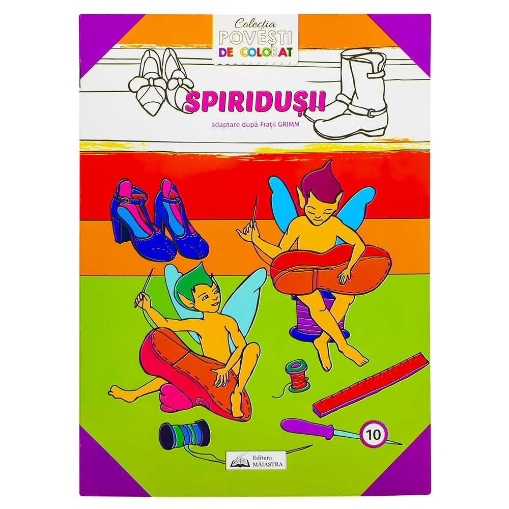Carte de colorat B5, 16 pagini, Spiridusii 2.521008