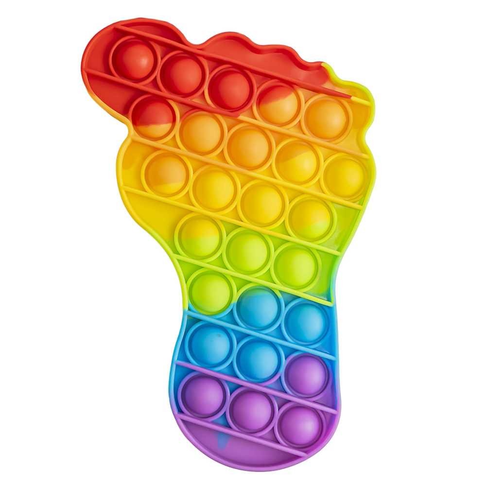 Jucarie senzoriala, antistres, curcubeu, 16x10x1,5 cm - Picior 116617P 11.764706