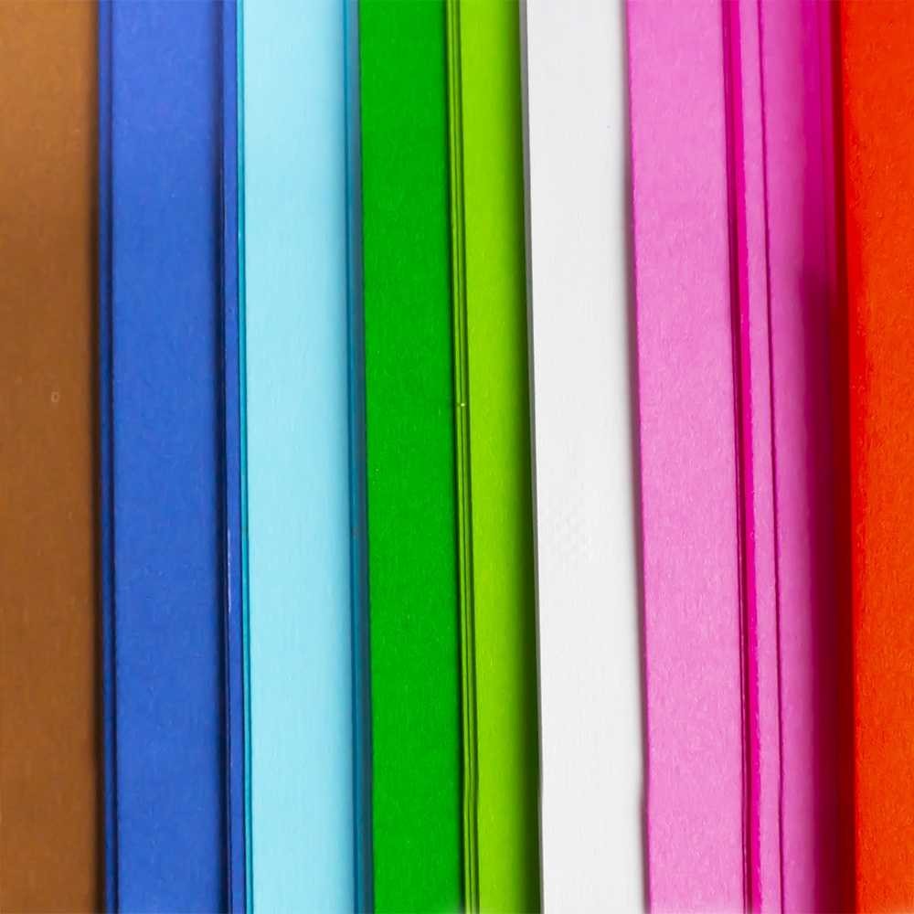 Hartie color A4, 10 culori, 100 coli/set, 80g/mp - NEBO 16534 16.806723
