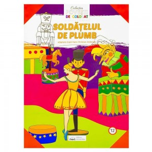 Carte de colorat A4, 28 pagini, Soldatelul de plumb 4.201681