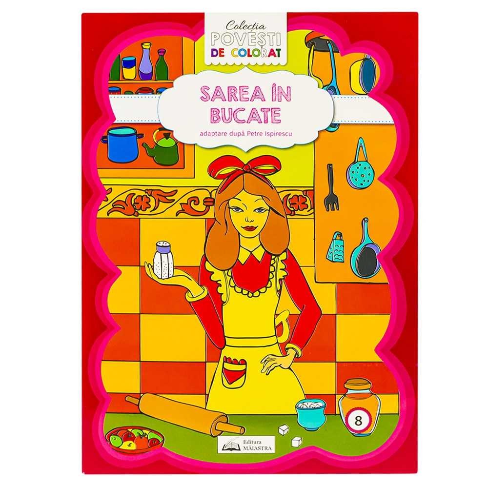 Carte de colorat A4, 28 pagini, Sarea in bucate 4.201681