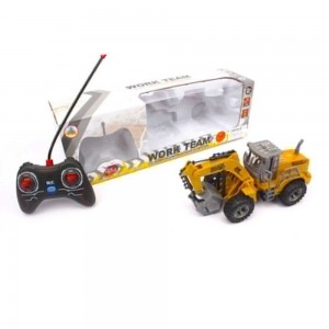 Tractor - incarcator de lemne cu RC, 22x10x9 cm JC-167A 0