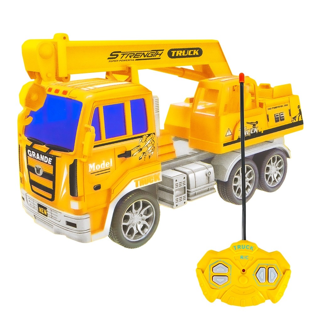 Camion RC, cu macara, 24x8x13 cm A8863-32 96.638655