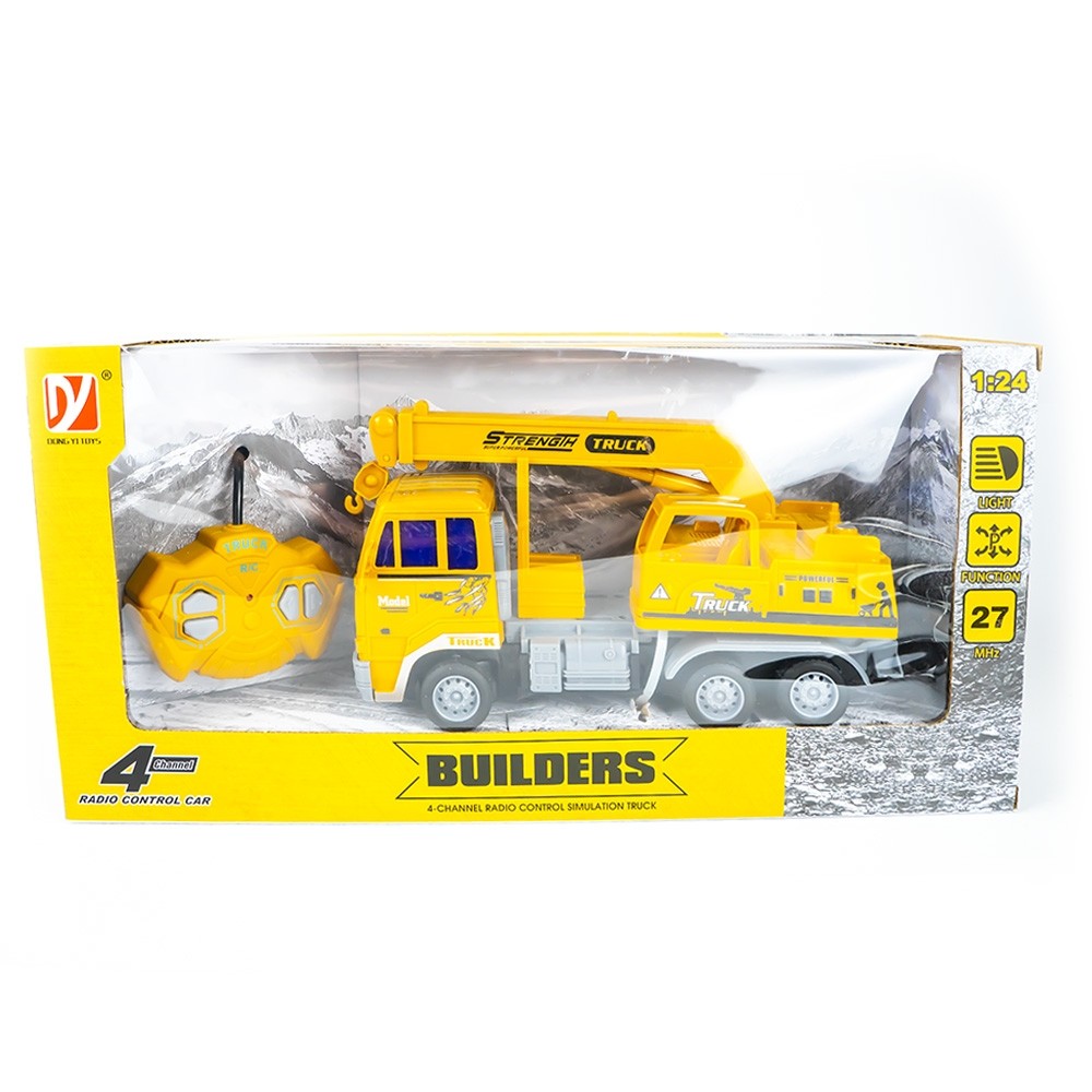 Camion RC, cu macara, 24x8x13 cm A8863-32 96.638655