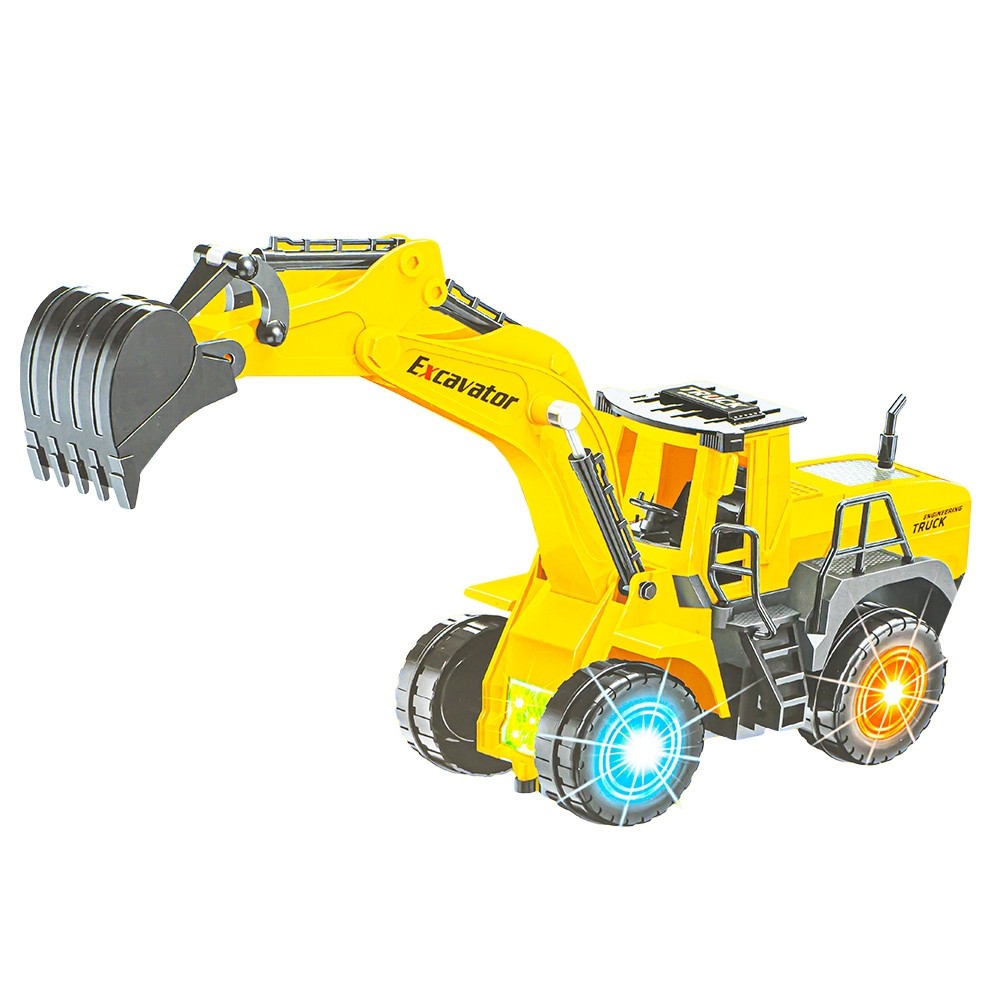 Excavator cu frictiune, lumina/sunet, 29x11x11 cm A8863-65 0