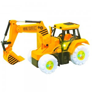 Excavator cu frictiune, lumina/sunet, 33x11x13 cm A8863-17 54.621849