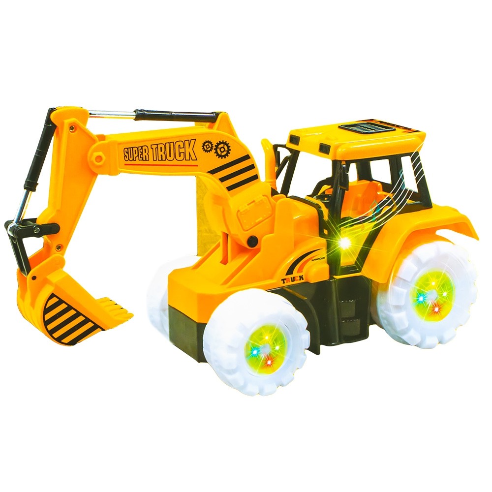 Excavator cu frictiune, lumina/sunet, 33x11x13 cm A8863-17 54.621849
