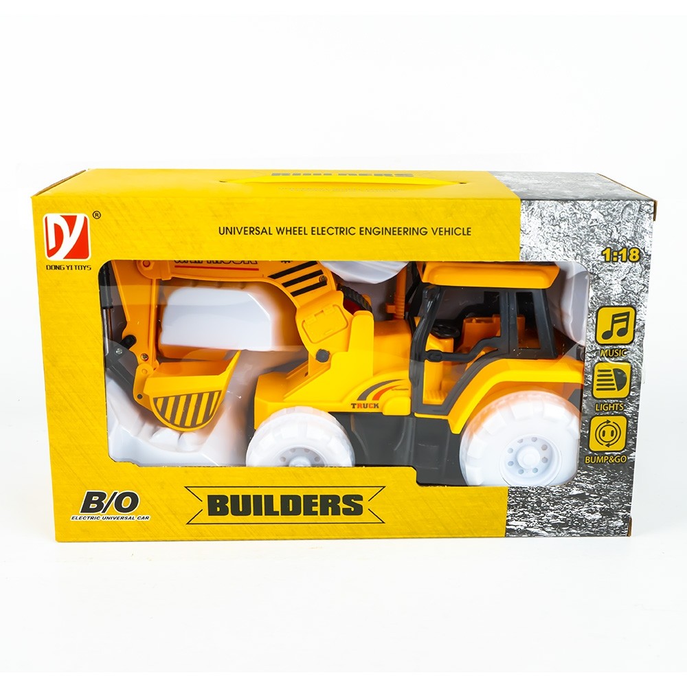 Excavator cu frictiune, lumina/sunet, 33x11x13 cm A8863-17 54.621849