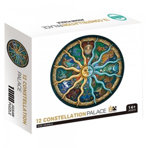 Puzzle carton, in cutie, Zodiac, 1000 piese Q1008 41.176471