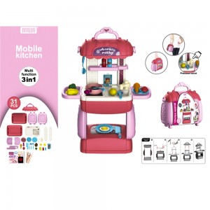 Play set bucatarie, in gentuta, 31 piese 8781P 67.226891