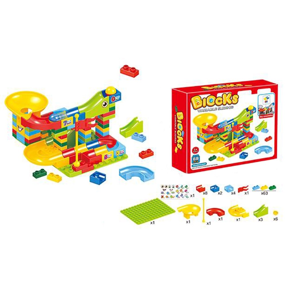 Joc constructii, 88 piese 6688-93A 33.613445
