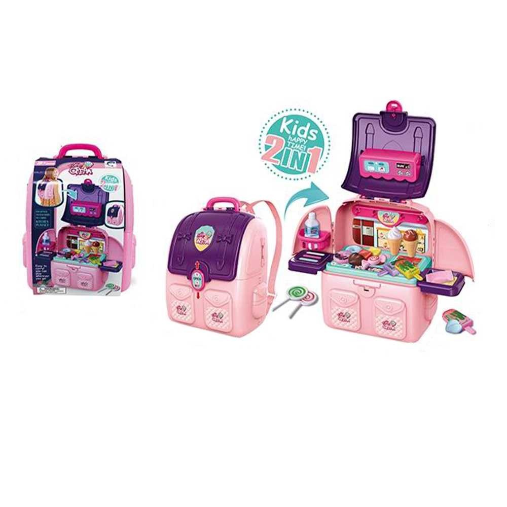 Play set bucatarie, in ghiozdanel, pentru fete 628-3 54.621849
