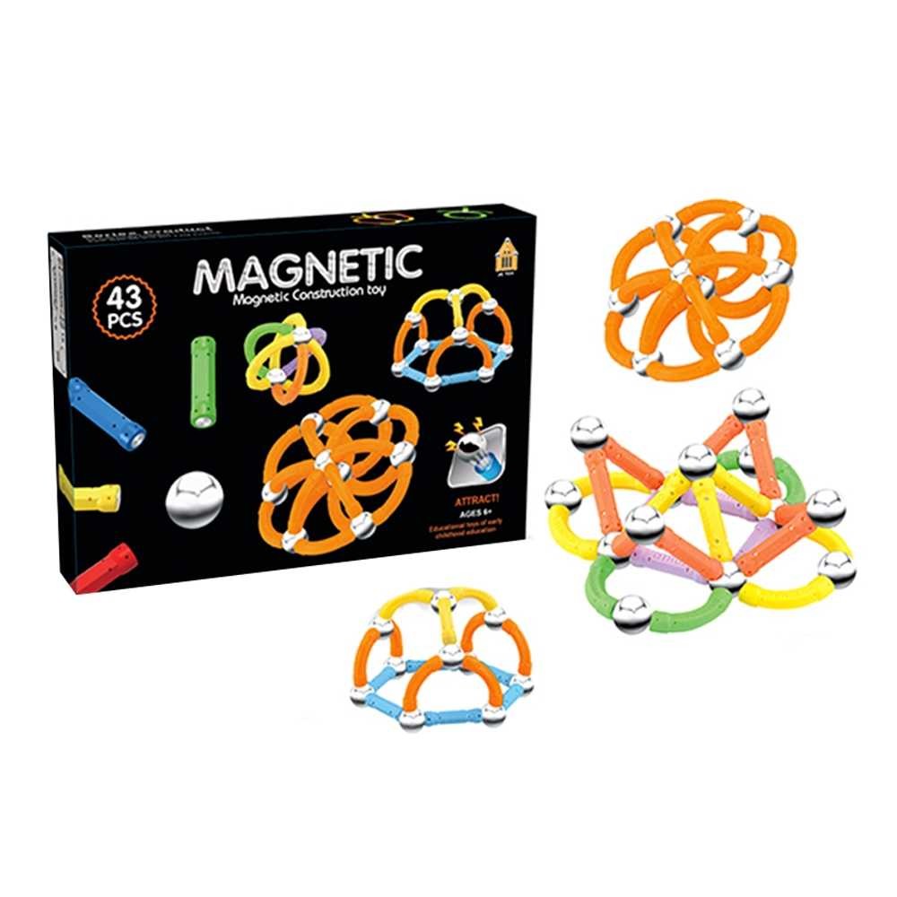 Joc constructii magnetic, 43 piese AQ-756 46.218487