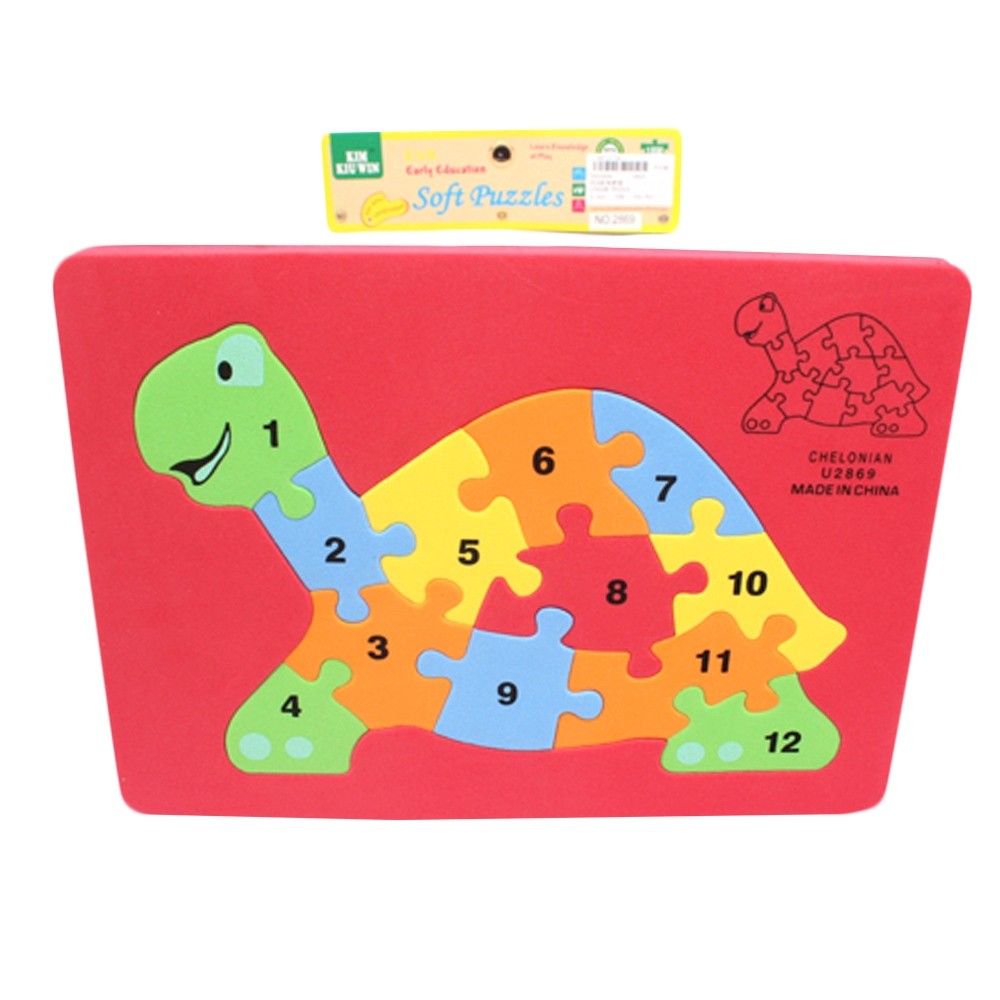 Puzzle EVA, incastru, Broasca testoasa 2869 13.445378