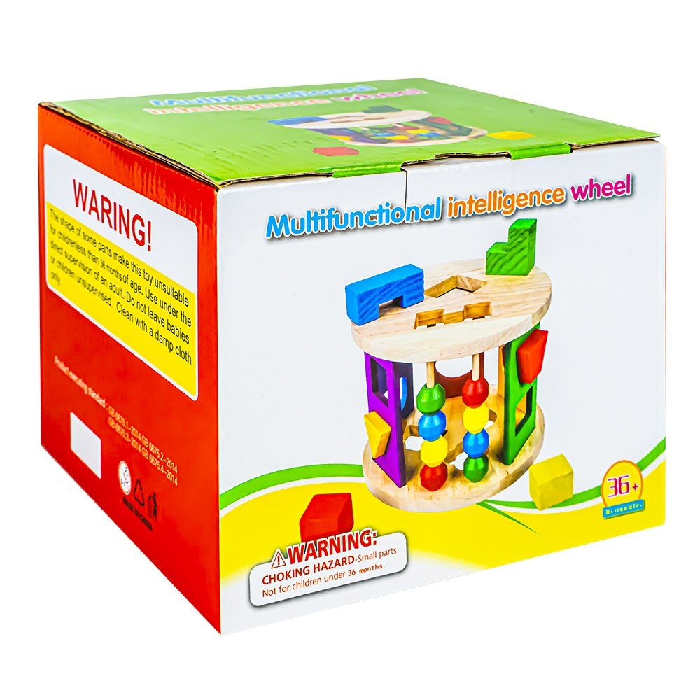 Casuta educativa, cu forme BX-158 105.042017