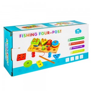Joc educativ de potrivire, din lemn M7226 54.621849