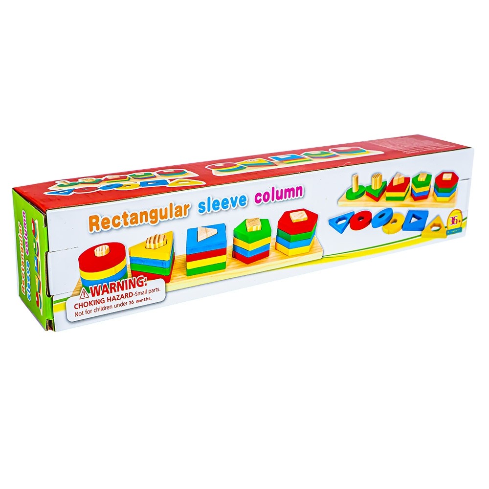 Joc educativ de potrivire, din lemn BX-157 50.420168