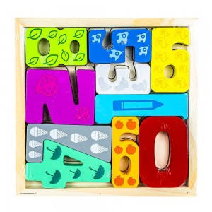 Puzzle din lemn, Tetris - Cifre 7252-1 26.890756